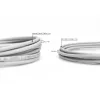 Cavo patch slim DIGITUS - CAT6 - U/UTP - Snagless - Cu - 2m - grigio