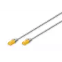 Cavo di rete Digitus CAT 6A U/UTP patch slim RJ-45 Cat6a 1m grigio