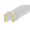 DIGITUS cavo patch CAT6A S/FTP, 2 m, grigio, confezione da 10