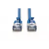 Cavo patch slim DIGITUS - CAT6A - F-FTP - 3 m - blu