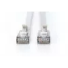 Cavo patch slim DIGITUS - CAT6A - F-FTP - 30 cm - grigio