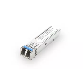 Modulo SFP DIGITUS 1,25 Gbit/s, fino a 20 km Singlemode, connettore LC-Duplex 1000Base-LX, 1310 nm