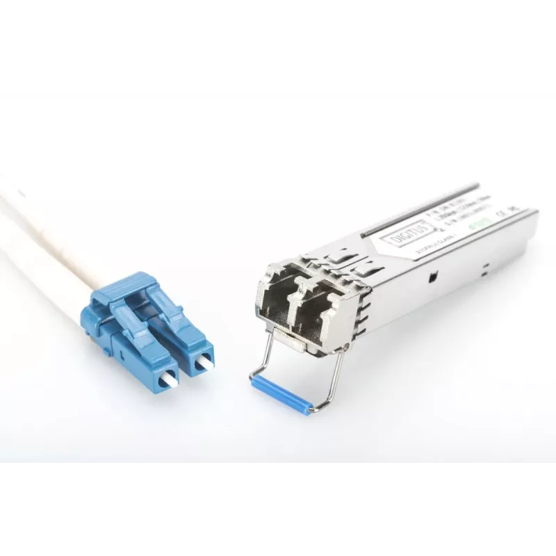 Modulo SFP DIGITUS 1,25 Gbit/s, fino a 20 km Singlemode, connettore LC-Duplex 1000Base-LX, 1310 nm
