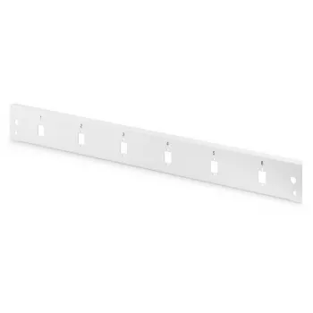 DIGITUS Pannello frontale FO Quick Lock 6x SC SX LC DX verticale grigio