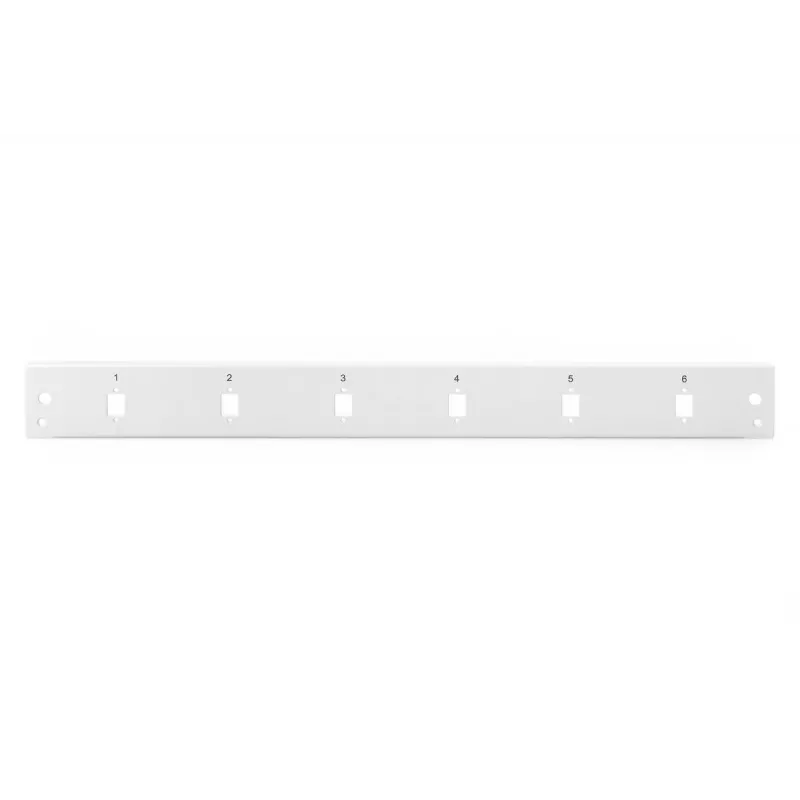 DIGITUS Pannello frontale FO Quick Lock 6x SC SX LC DX verticale grigio