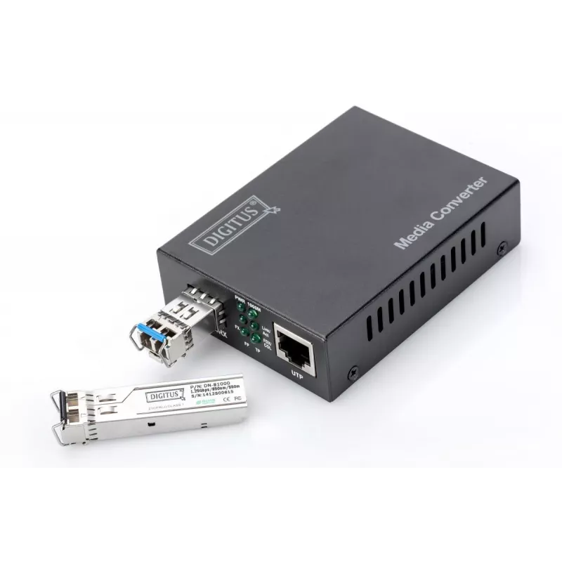 DIGITUS Convertitore in fibra ottica 10GB RJ45 - SFP+ Mini GBIC