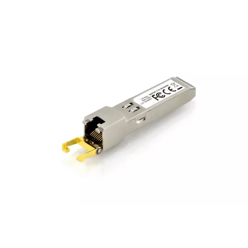 DIGITUS Modulo SFP in rame 1,25 Gbps RJ45 compatibile HP 1000 Mbit fino a 100 m