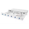 DIGITUS Cassetto di giunzione in fibra ottica LC OS2 1U 6xLC-DX con cassetta, pigtail e accoppiatori