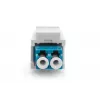 Accoppiatore in fibra ottica LC/LC duplex Digitus DN-96007-1-K