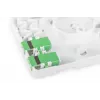 DIGITUS Presa di connessione FTTH, con 2x adattatore LC(APC) DX, montaggio a parete