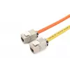 DIGITUS Jack Keystone CAT6a - schermato, connessione senza attrezzi - gestione cavi intelligente - 24 pezzi