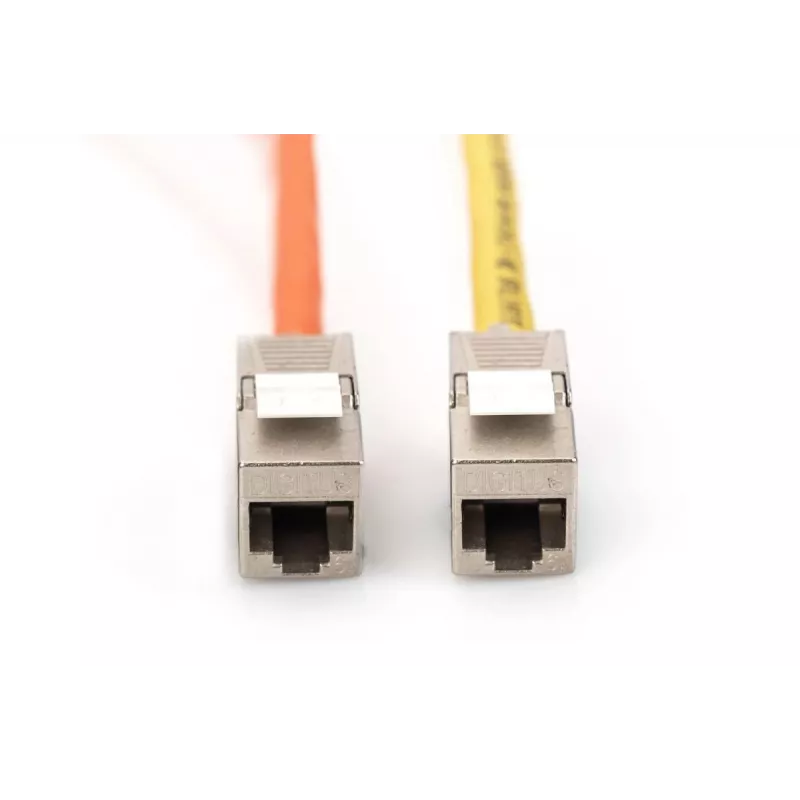 DIGITUS Jack Keystone CAT6a - schermato, connessione senza attrezzi - gestione cavi intelligente - 24 pezzi