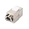 DIGITUS Jack Keystone CAT6a - schermato, connessione senza attrezzi - gestione cavi intelligente - 24 pezzi