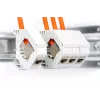 DIGITUS Cavo di installazione - Cat 7 - S/FTP - AWG 23/1 simplex - 1000 m - arancione