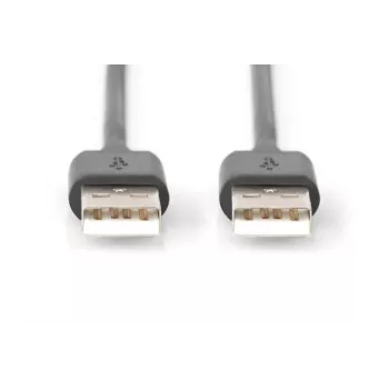 DIGITUS Cavo di connessione USB 2.0 A 1m conforme USB 2.0