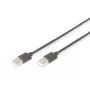 DIGITUS Cavo di connessione USB 2.0, Type-A M/M, 5m conforme USB 2.0 nero