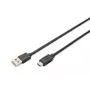 Cavo di collegamento USB Type-C DIGITUS ASSMANN, Type-C a A maschio/maschio, 3 m, 3A, 480 MB/s, versione 2.0, nero