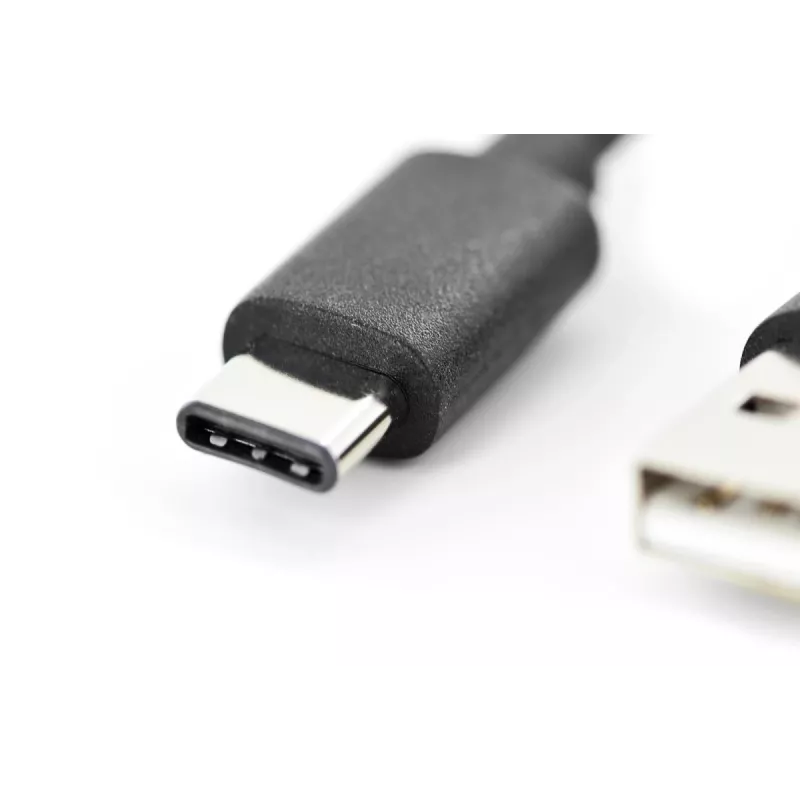 Cavo di collegamento USB Type-C DIGITUS ASSMANN, Type-C a A M/M, 2 m 3A, 480MB, versione 2.0, nero