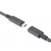 DIGITUS AK-300210-020-S cavo di prolunga USB-C, USB 2.0, USB-C maschio/femmina, 3 A, 2 m, nero