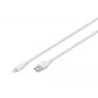 Cavo di ricarica in silicone USB DIGITUS USB-A - Lightning USB 2.0 12W - 1 m bianco