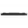 Piastra passacavi DIGITUS da 10 pollici, 0,5HE, spazzola passacavi, 22 x 254 x 12 mm, nero