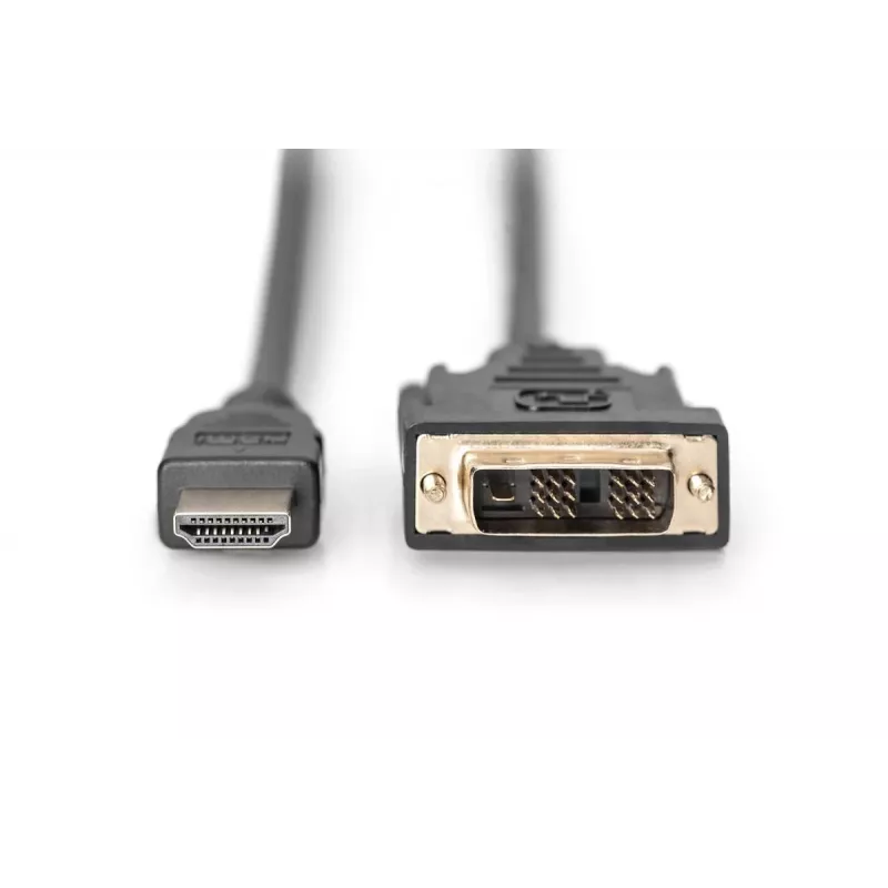 Cavo adattatore HDMI DIGITUS, Type-A-DVI(18+1) M/M, 2 m Full HD nero