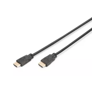 Cavo di collegamento HDMI Premium High Speed DIGITUS, Type-A M/M, 5 m con Ethernet, Ultra HD 60p nero