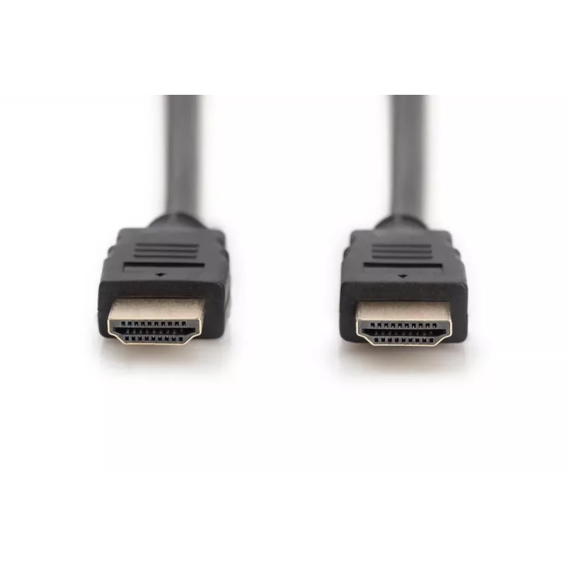 Cavo di collegamento HDMI Premium High Speed DIGITUS, Type-A M/M, 2 m con Ethernet, Ultra HD 60p, nero