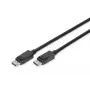 Cavo di collegamento DisplayPort DIGITUS, DP M/M, 5 m con blocco, Ultra HD 8K, vers. 1.3/1.4, nero