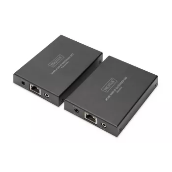 Trasmettitore e ricevitore AV, Digitus, set extender HDMI KVM IP, 1920 x 1200 pixel, 150 m