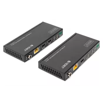 Set extender HDBaseT HDMI DIGITUS 150 m 4K/60Hz 18 Gbps YUV 444 HDR