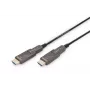 Cavo in fibra ottica ibrido HDMI AOC 4K DIGITUS con connettore rimovibile, 30 m