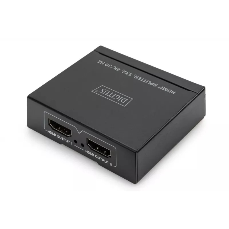 Splitter HDMI 4K DIGITUS. 1x 2 4K/30Hz. nero