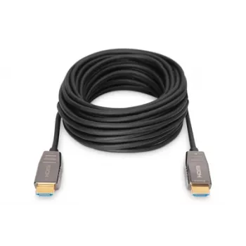 Cavo in fibra ottica ibrido HDMI AOC DIGITUS, Type-A M/M, 20 m UHD 8K@60Hz, CE, nero