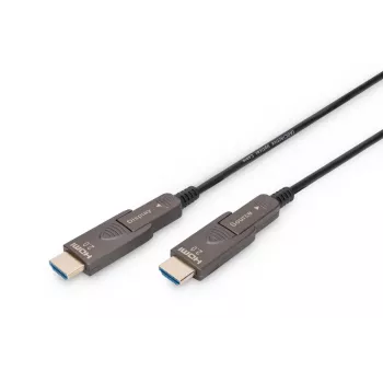 Cavo in fibra ottica ibrido HDMI AOC 4K DIGITUS con connettore rimovibile, 20 m