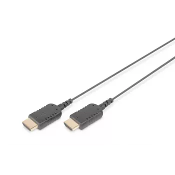 Cavo di collegamento HDMI High Speed DIGITUS, Type-A, HighFlex M/M, 2,0 m, 4K Ultra HD@30Hz, attivo, CE, oro nero