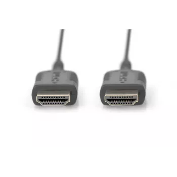 Cavo di collegamento HDMI High Speed DIGITUS, Type-A, HighFlex M/M, 2,0 m, 4K Ultra HD@30Hz, attivo, CE, oro nero