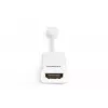 Cavo adattatore DisplayPort DIGITUS ASSMANN, Mini DP - HDMI Type-A M/F, 15 cm compatibile DP 1.1a, CE bianco