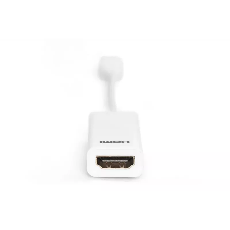 Cavo adattatore DisplayPort DIGITUS ASSMANN, Mini DP - HDMI Type-A M/F, 15 cm compatibile DP 1.1a, CE bianco