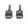 Cavo di collegamento DisplayPort DIGITUS, DP M/M, 2 m con blocco, DP 1.2, Ultra HD 4K nero