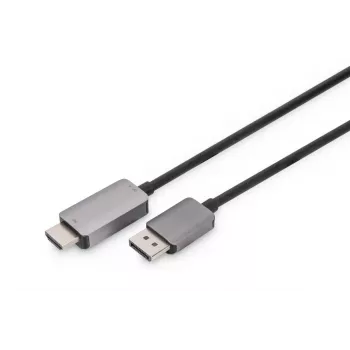 Cavo adattatore Digitus DB-340305-018-S da DisplayPort a HDMI Type A, 8K, 1,8 m, nero