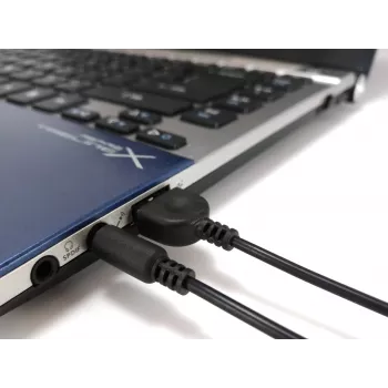 Mini altoparlante USB Equip, 2.0 canali, con filo, 3 W, 90 – 20 Hz, 40 Ω, nero