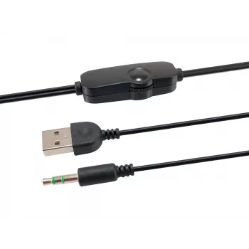Mini altoparlante USB Equip, 2.0 canali, con filo, 3 W, 90 – 20 Hz, 40 Ω, nero