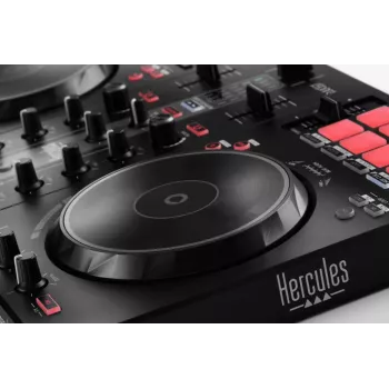 Vinyl-scratcher Hercules INPULSE 300 MK2 nero, rosso