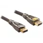 Cavo DisplayPort DeLOCK 82771 2 m nero marrone