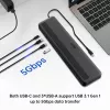 Acer 13-in-1 Type-C Minidock con filo USB 3.2 Gen 1 nero