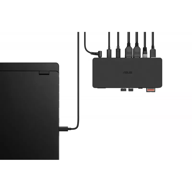 Docking station ASUS DC500 Thunderbolt 4 Triple 4K, 150W PD, 3 display, 2x HDMI 2.1, 2x USB-A, 2x USB2.0, RJ-45, MicroSD
