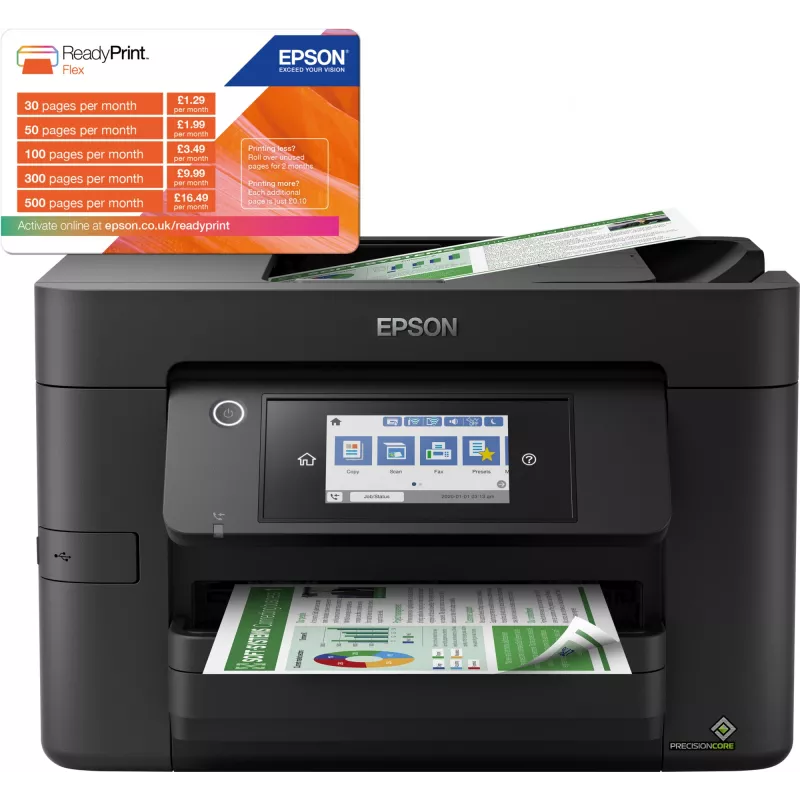 Epson WorkForce Pro WF-4820DWF getto d'inchiostro A4 4800 x 2400 DPI 25 ppm Wi-Fi
