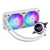 Kit di raffreddamento a liquido per processore ASUS ROG Strix LC III 240 ARGB White Edition 12 cm