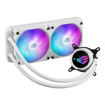 Kit di raffreddamento a liquido per processore ASUS ROG Strix LC III 240 ARGB White Edition 12 cm